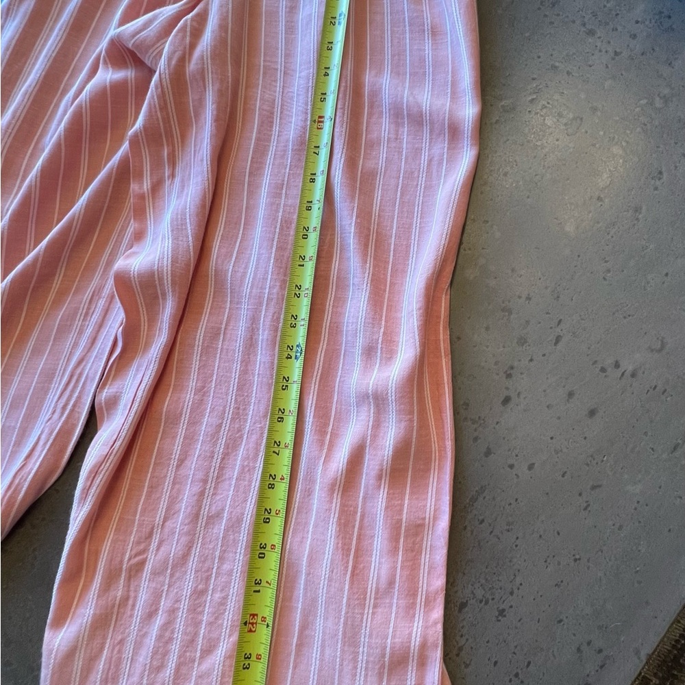 Splendid jumpsuit. Size L. Peach/white striped. NWT. - Picture 9 of 10